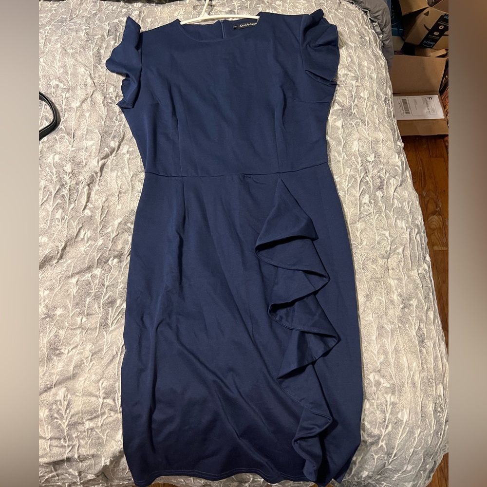 NWT Navy Blue Vintage style dress - XL